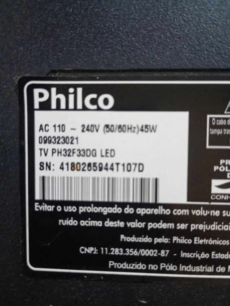 Tv ld Philco peça ou conserto  - Foto 3