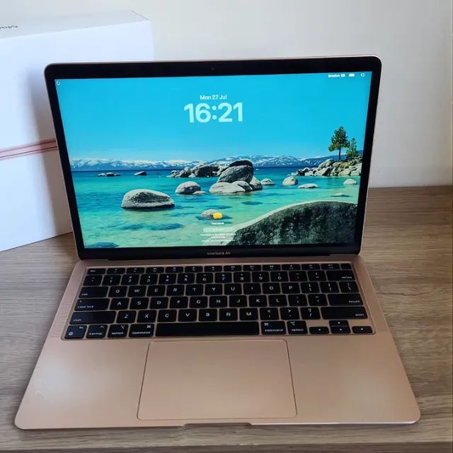 Apple Macbook Air M1 2020 8gb 256gb ssd Cor DOurado - Notebooks