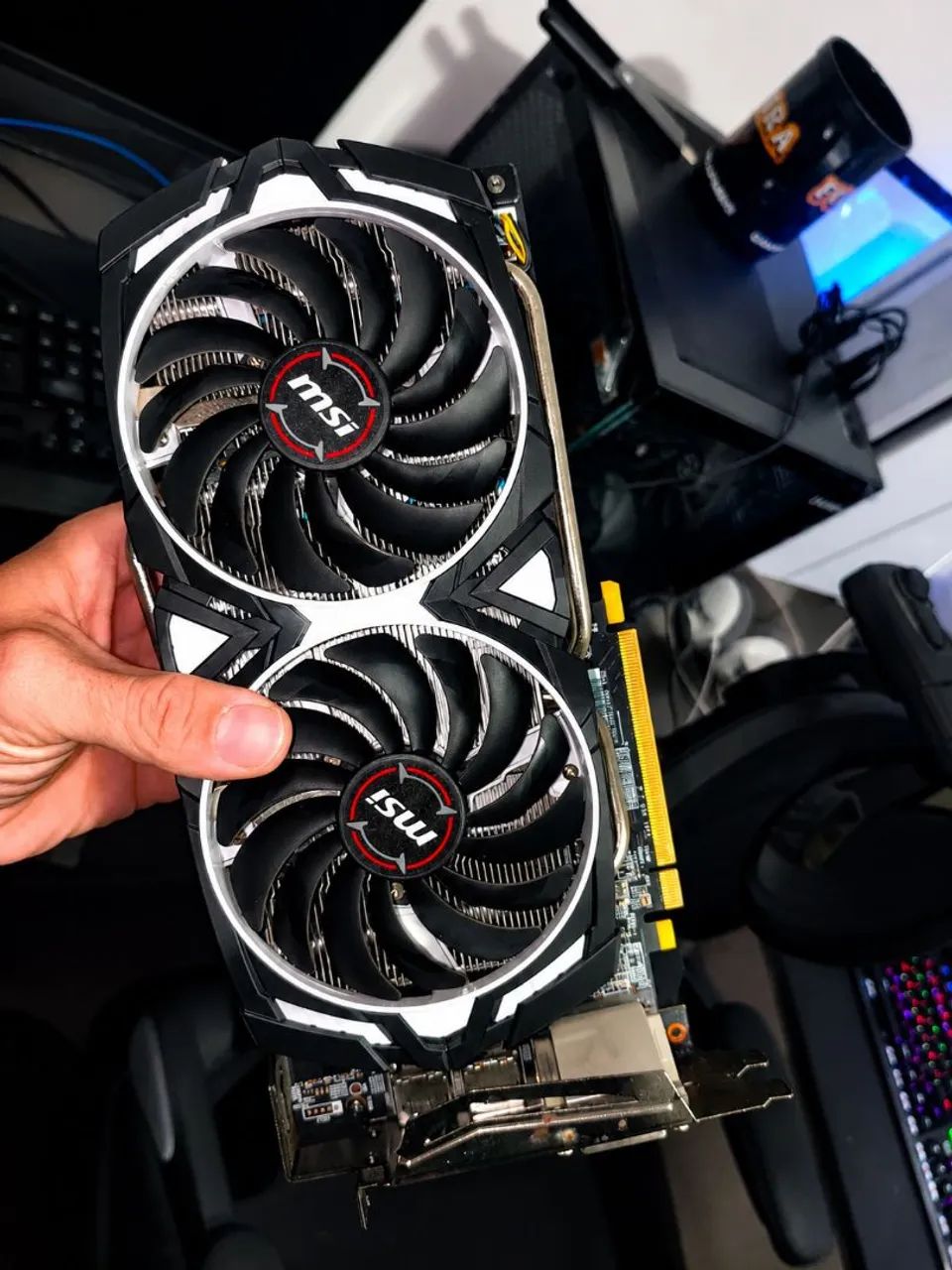 Kit Ryzen 5600 + RX 580+ Placa Mãe 