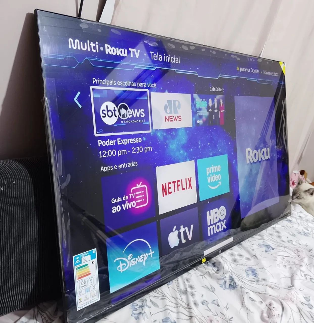 Smartv Multilaser Roku 50  - Foto 2