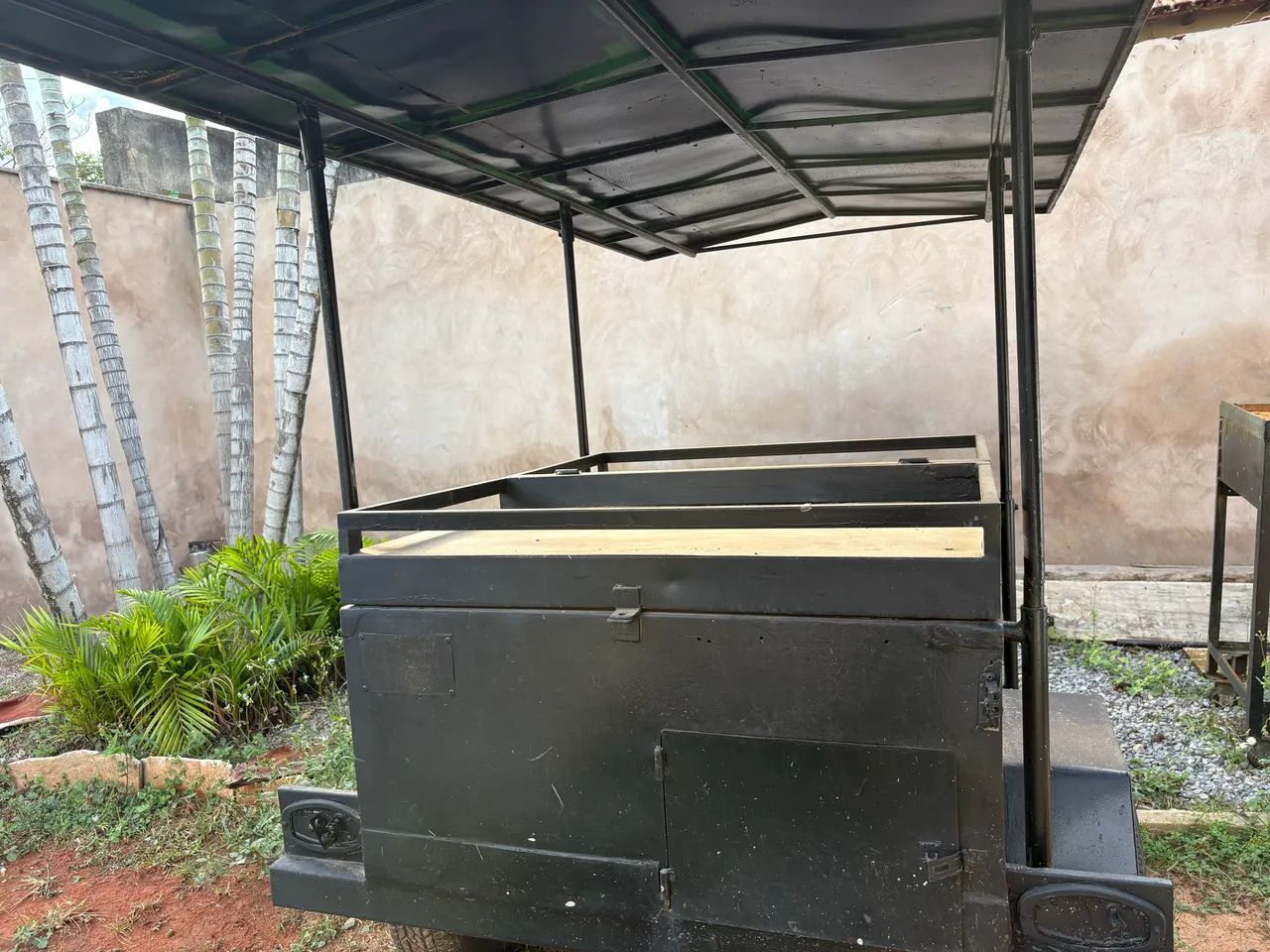 Carretinha + chapa + grelha  - Foto 4