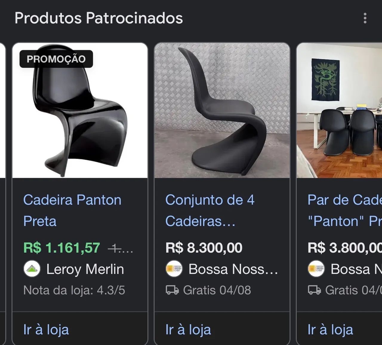 Vendo 4 cadeiras Paton  - Foto 3