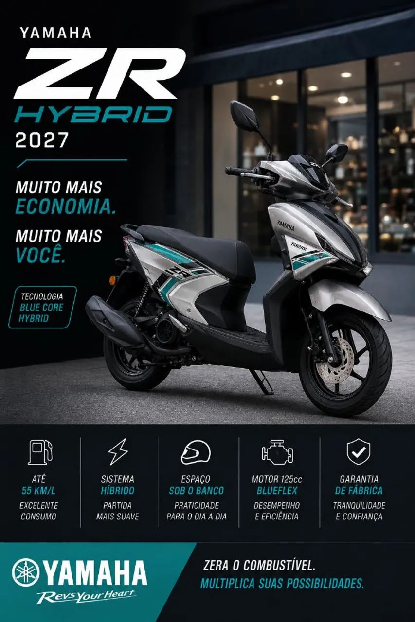 Yamaha ZR Hybrid 2027 PREÇO REAL - Foto 4