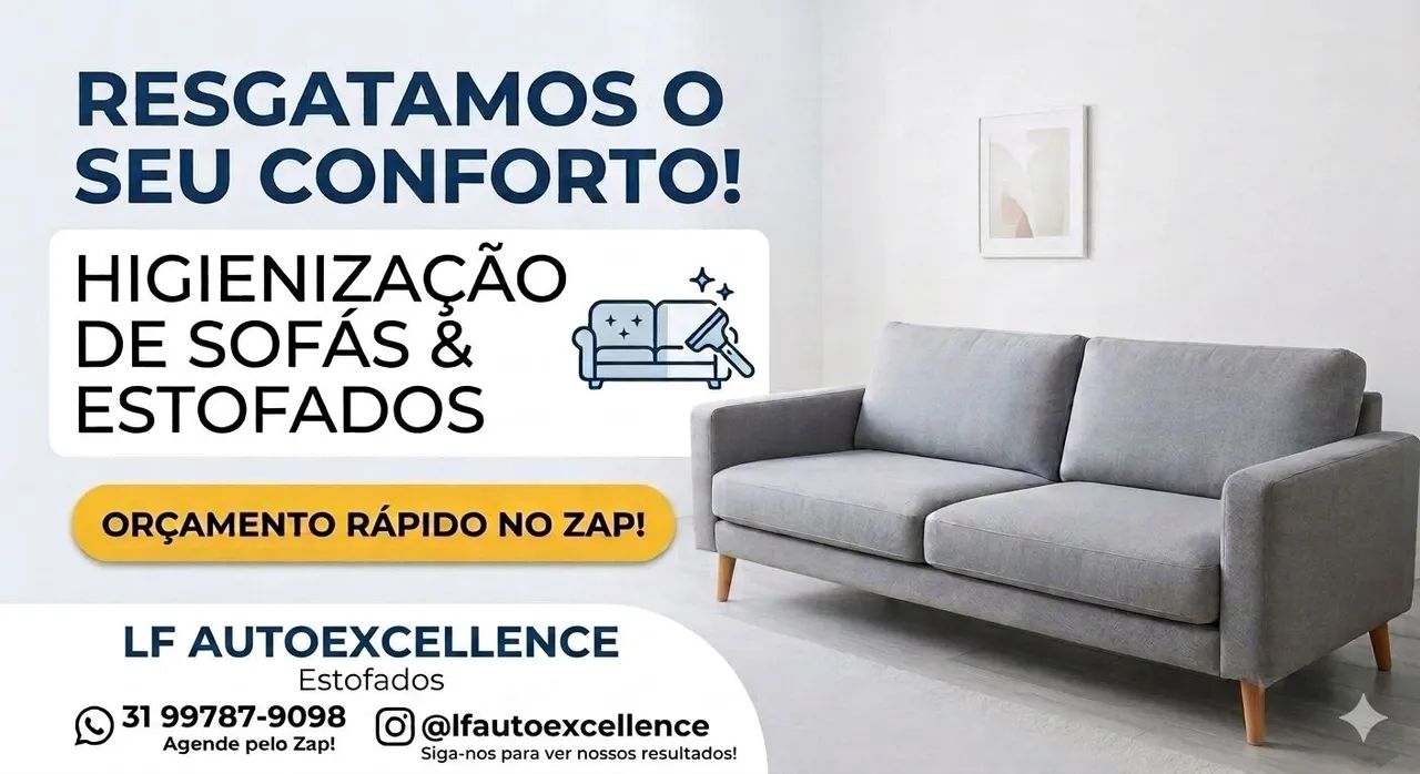 Higienização de estofados 