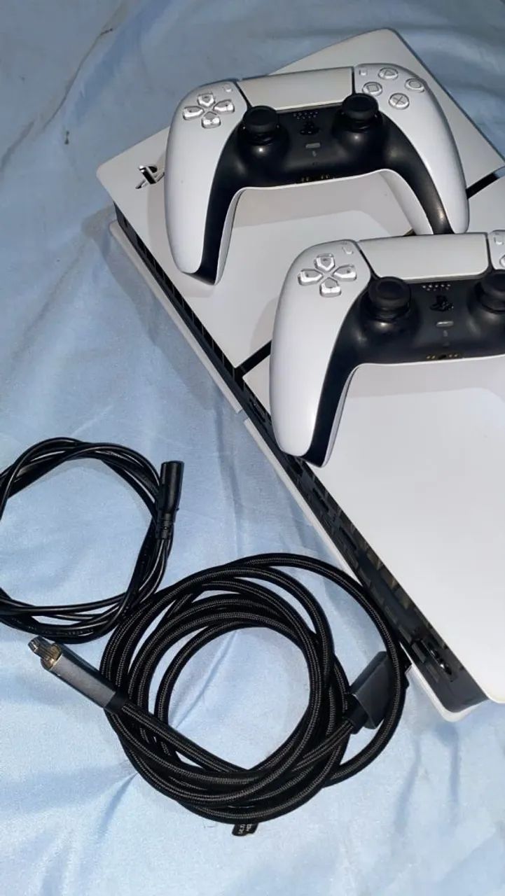 Playstation 5 Slim Com Dois Controles - Foto 2
