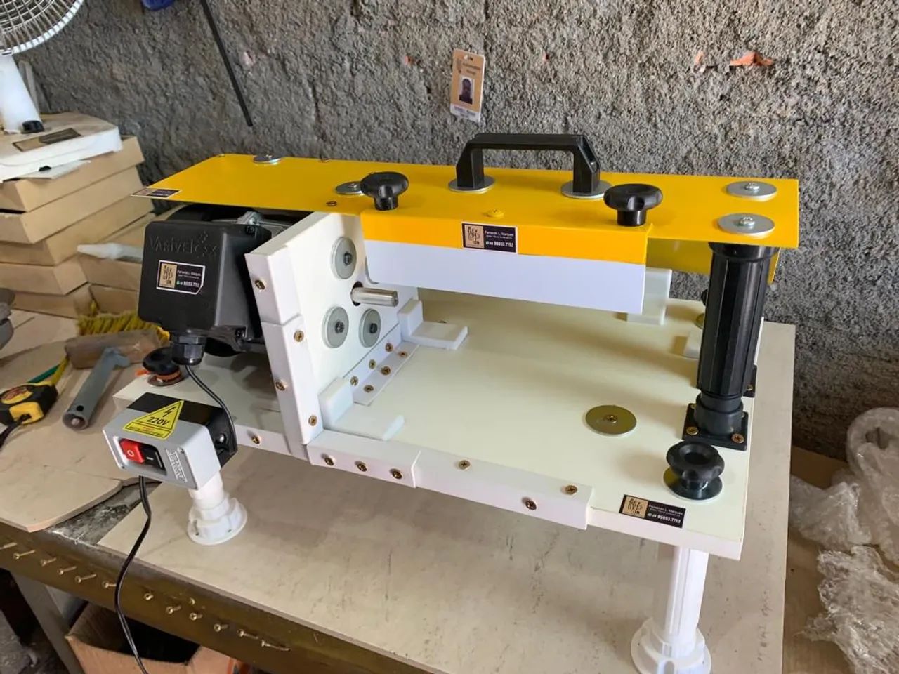 Despeliculadora para retirar a película da polpa do coco seco. - Foto 2