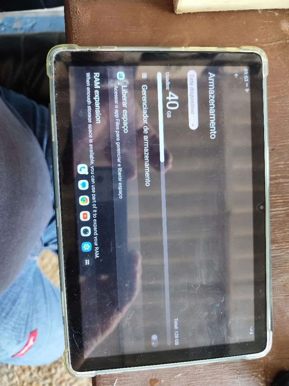 Troco tablet  com 12 ram e 128 de memória rom por controladora dj  - Foto 4