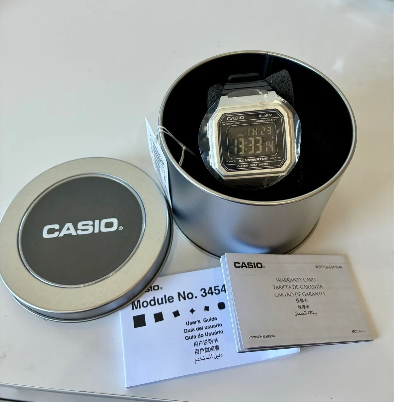 Relógio Casio W217HM Original Novo