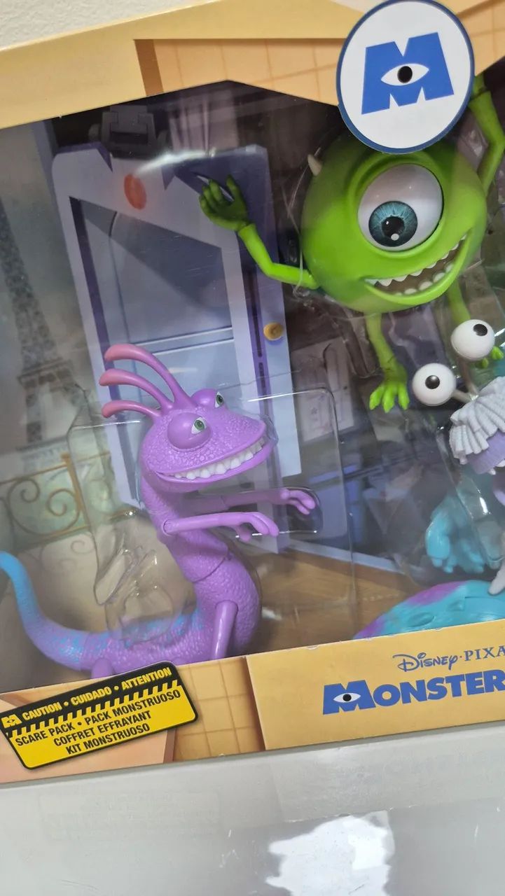 Bonecos kit Monstros S. A. Disney Pixar Mattel - Foto 3