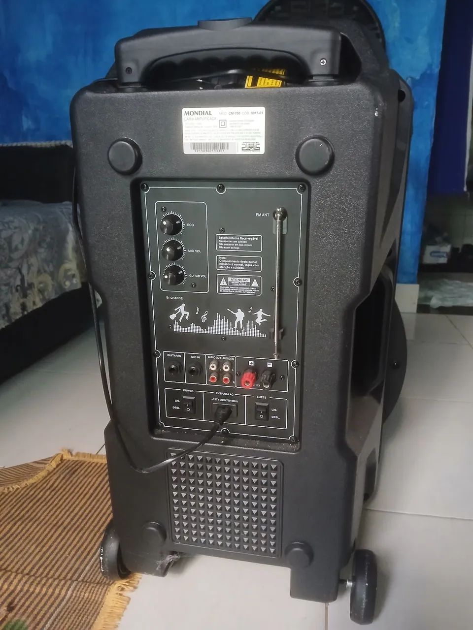 Caixa de som mondial CM-700  - Foto 3