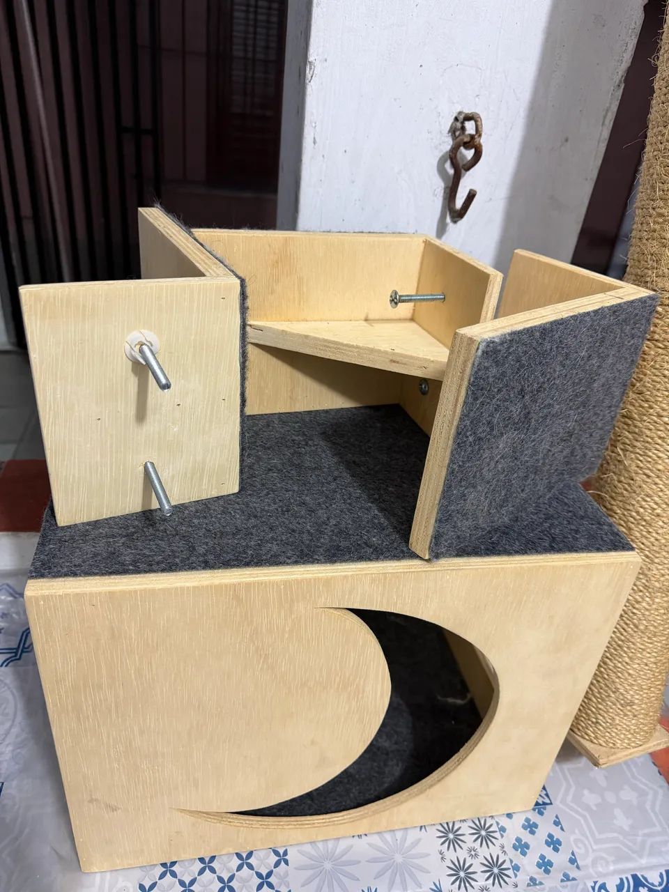 Arranhador e Prateleiras para gato (poleiro). - Foto 2