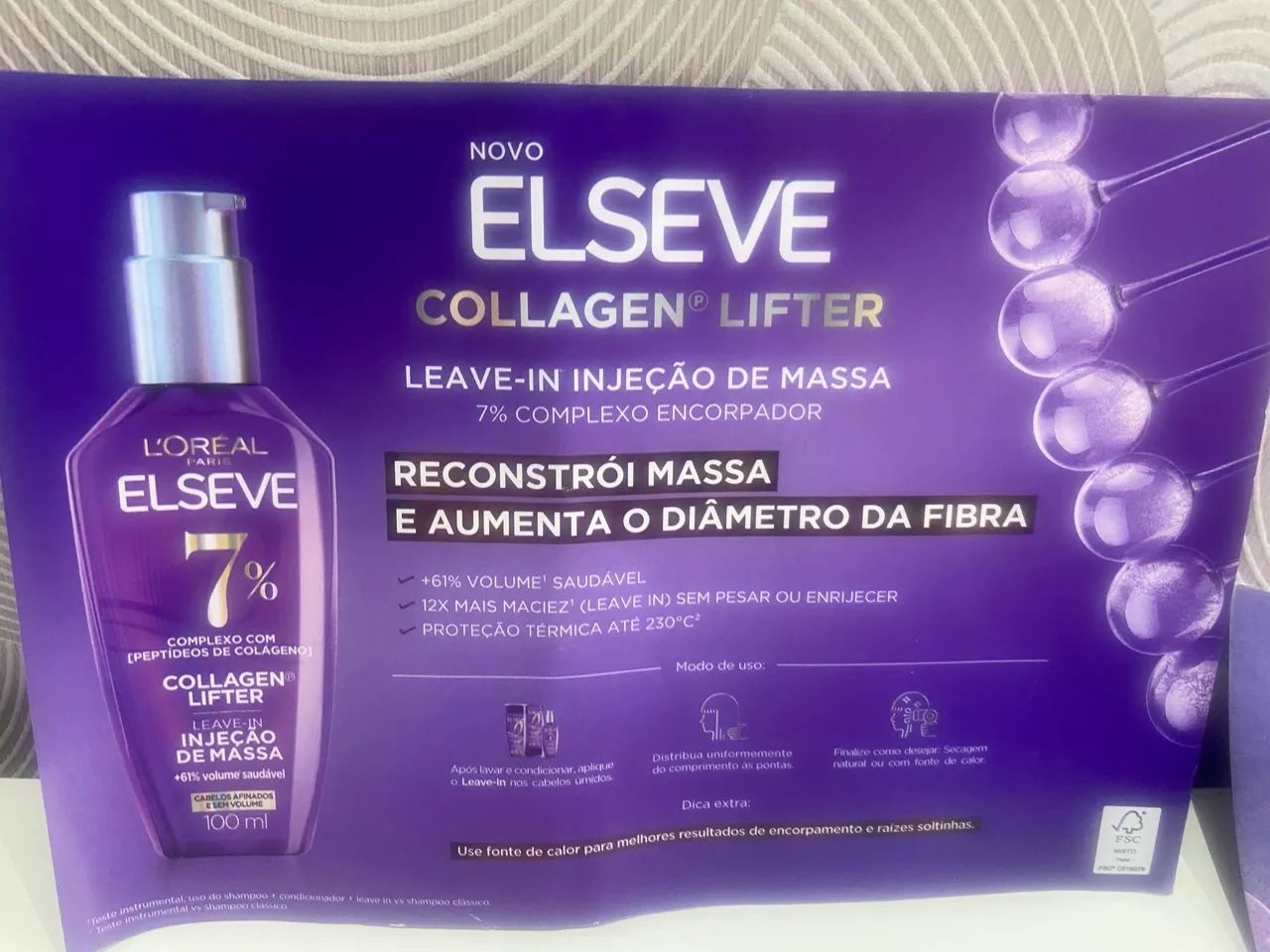 Kit 3 produtos elseve  - Foto 4