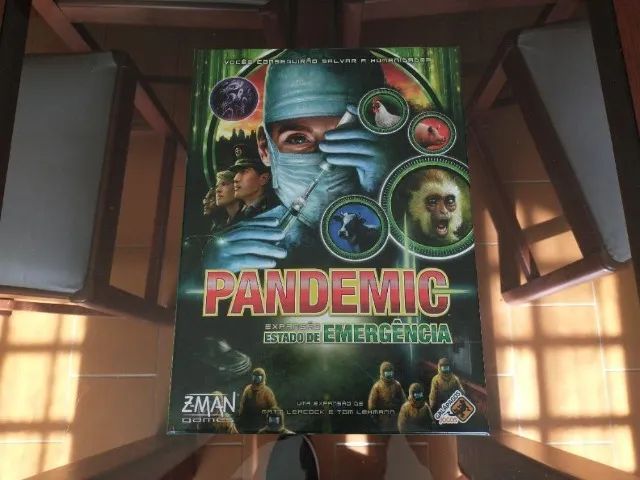 Pandemic Estado de Emergência Jogo de Tabuleiro