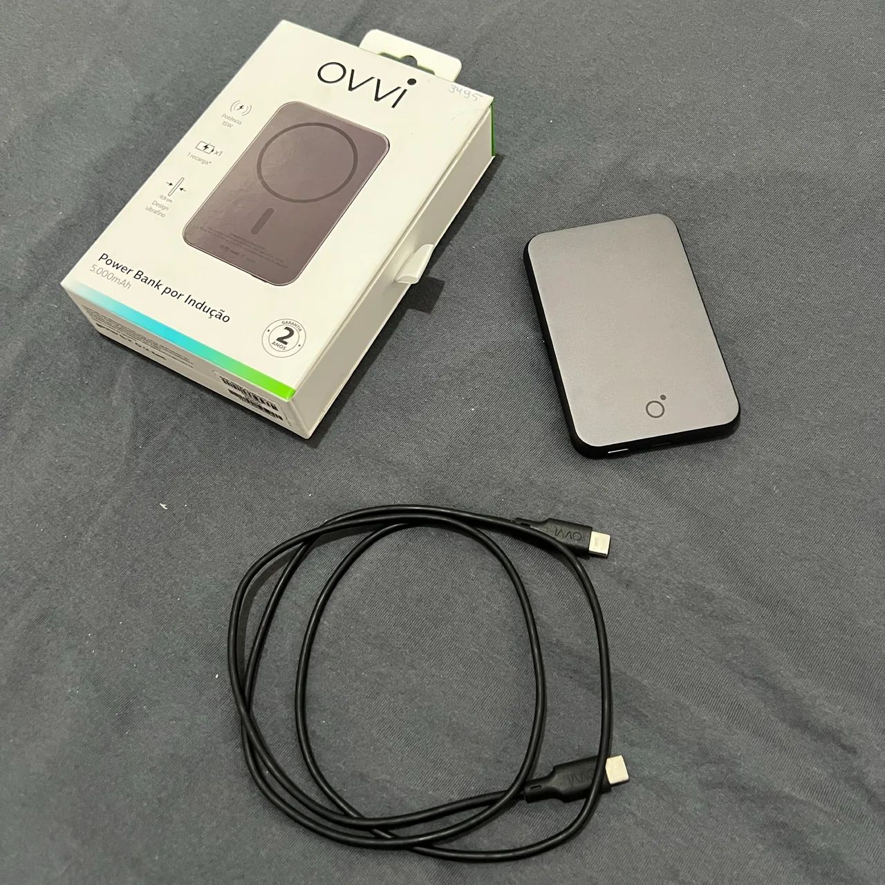 Bateria Portátil Ovvi 5.000mAh (Nova)