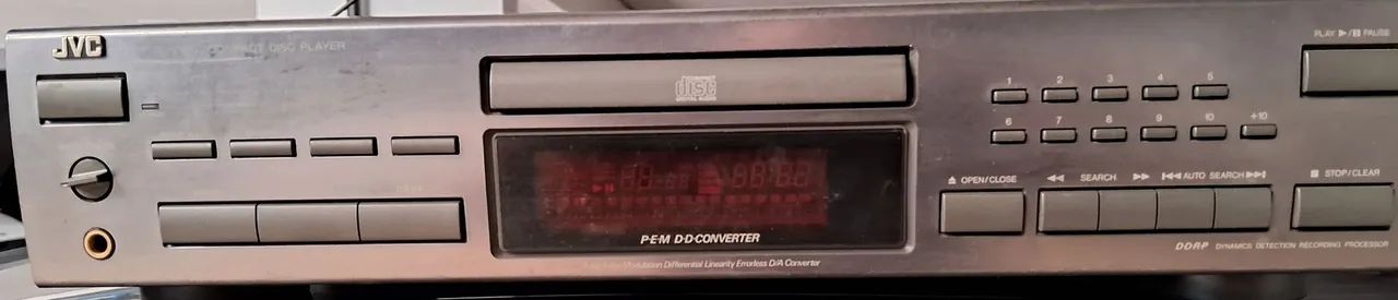 Leitor de CD, JVC XL V-161, Leitor de CD, SEM TESTES 