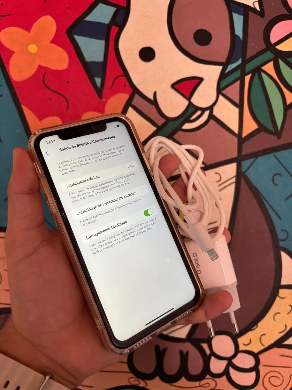 iPhone XR amarelo 64 GB - Foto 5