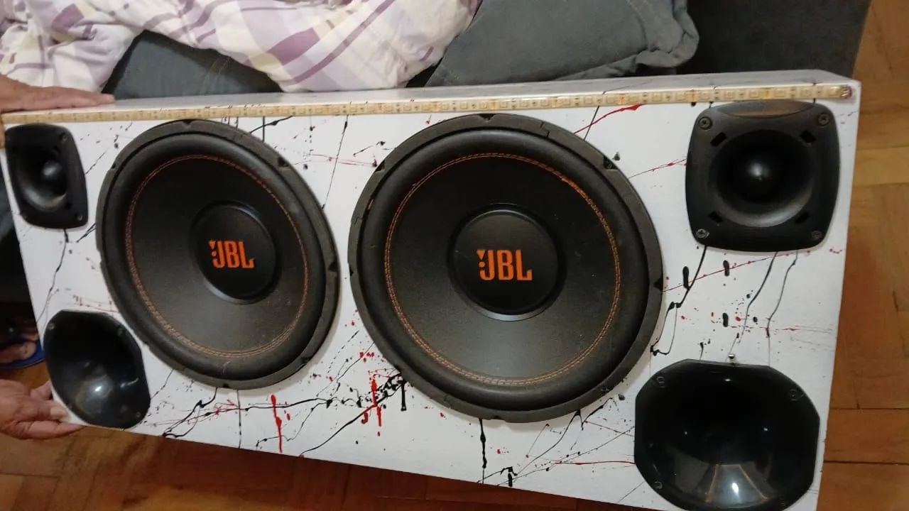 Caixa Som Com 2 Bocas 12 JBL - Foto 4