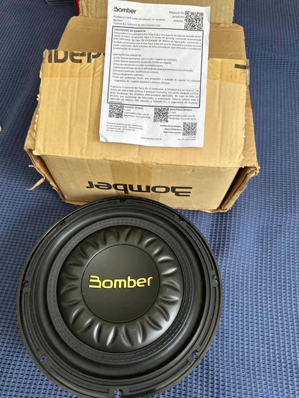 Subwoofer Bomber Slim 8 Polegadas 300W - Foto 3