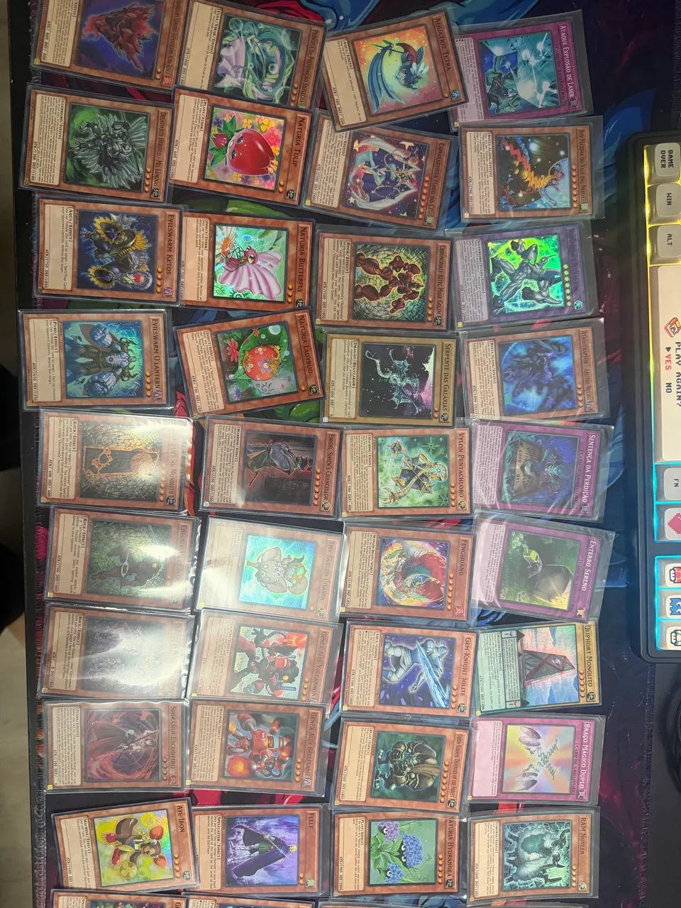 Lote cartas yugioh todas super raras - Foto 2
