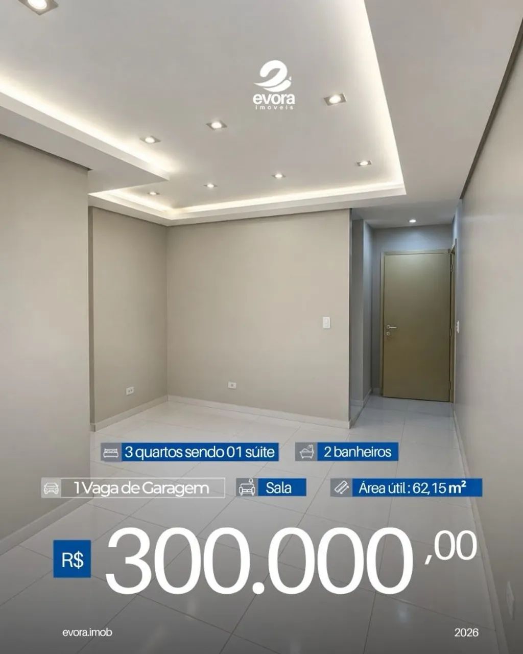 VENDE-SE APARTAMENTO NO VIA PARQUE PLUS