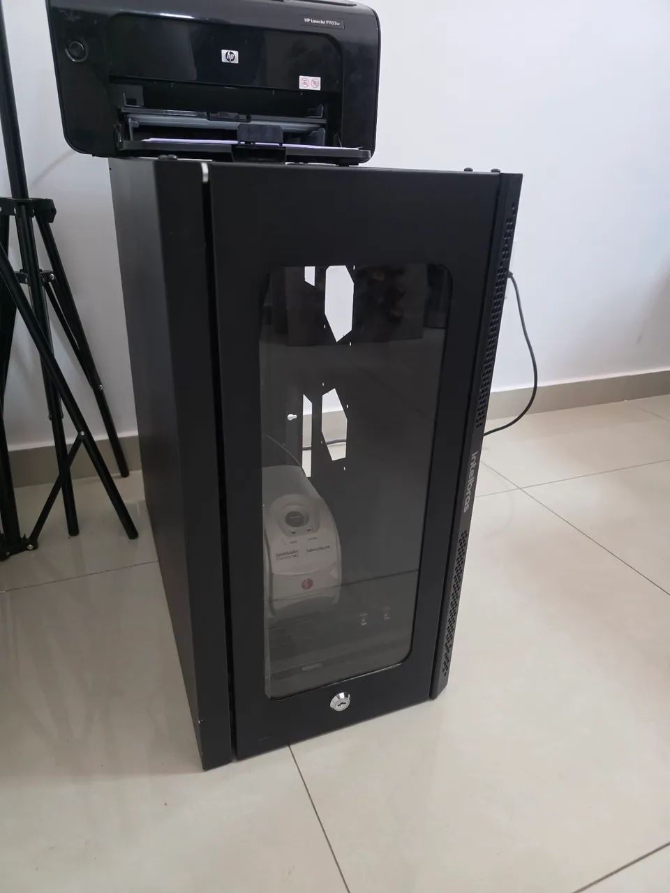 mini rack de servidor intelbras 5u