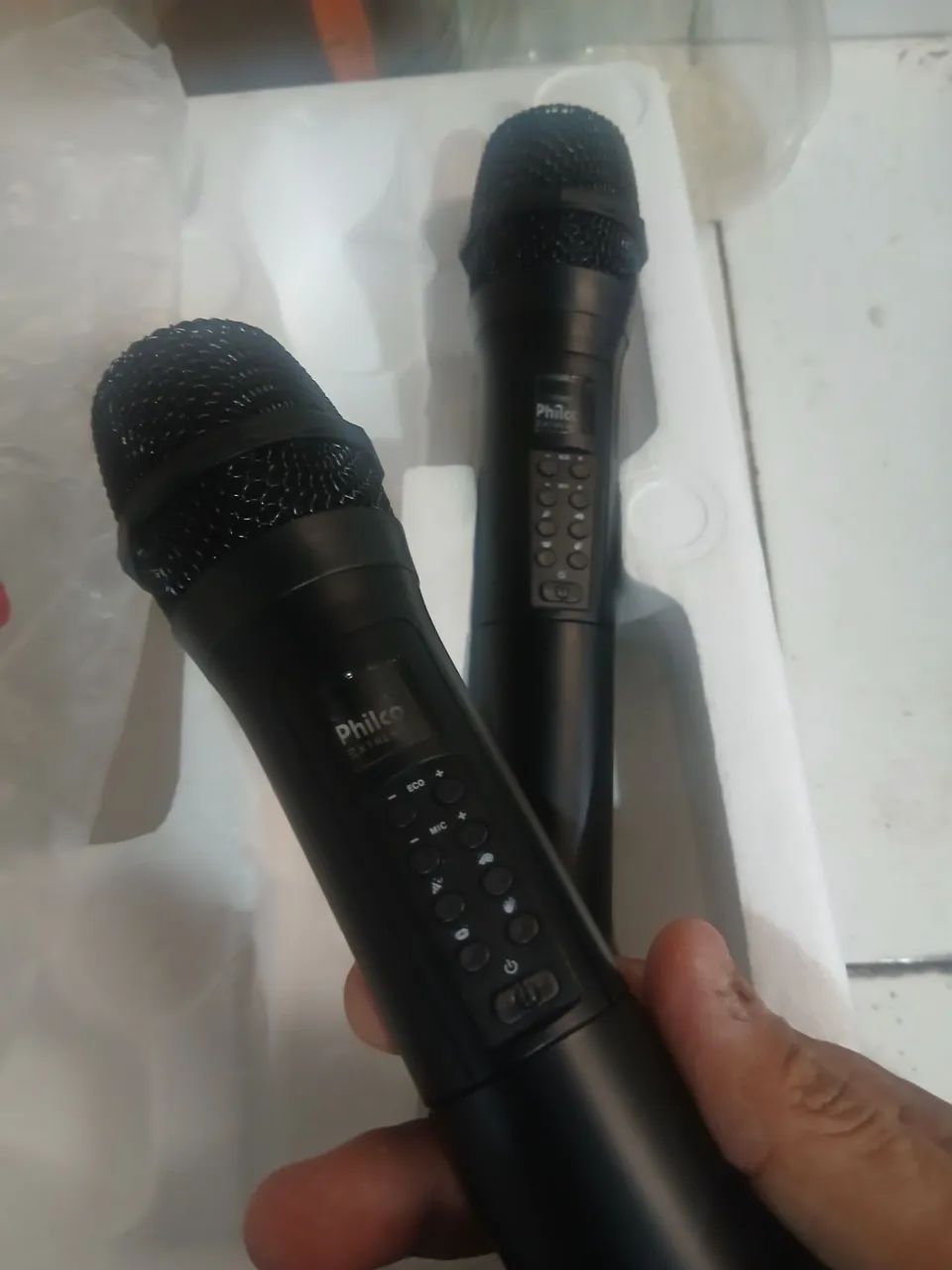 Microfone Philco sem fio - Foto 3