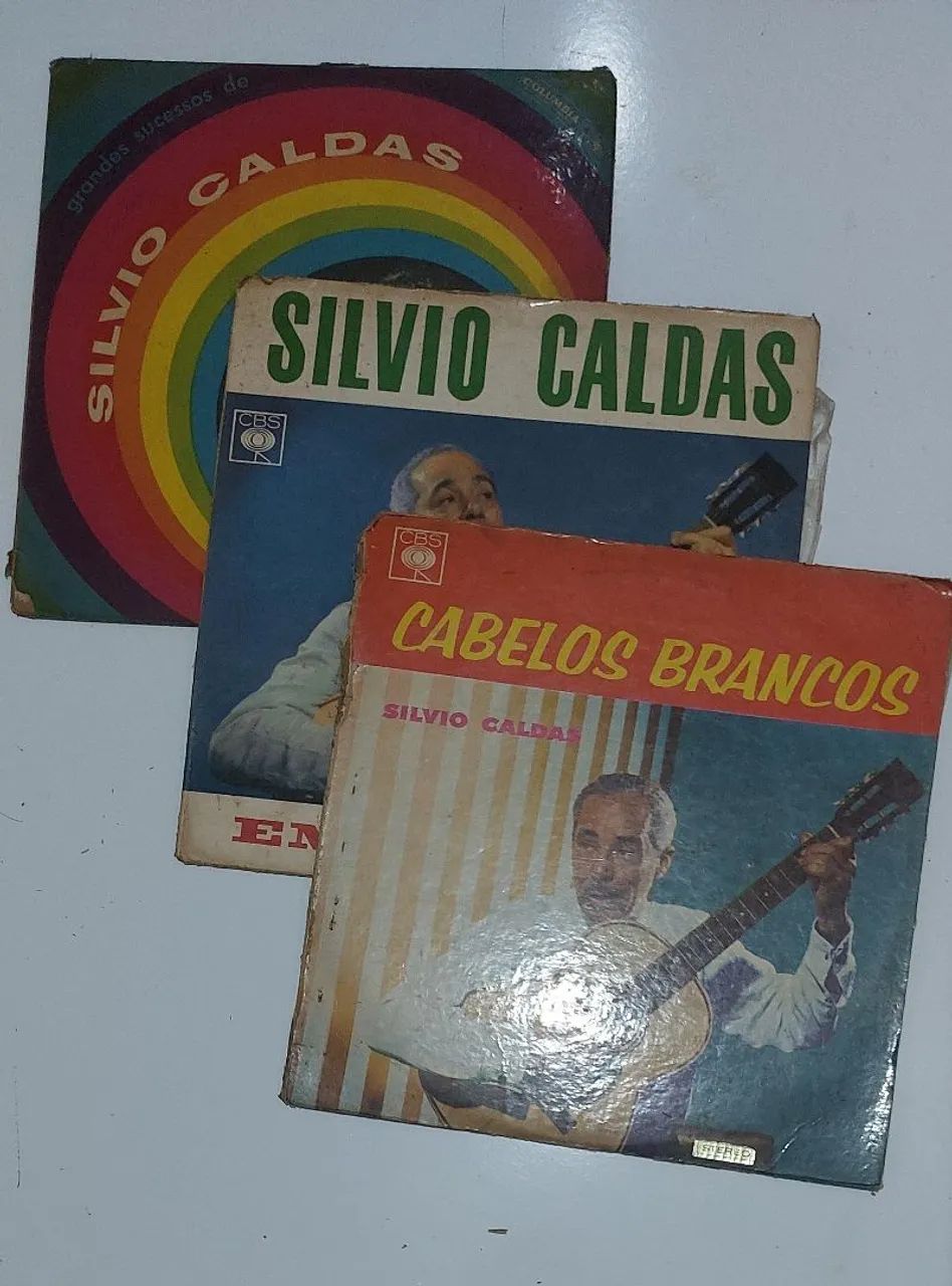 Silvio Caldas - 3 discos (raridade)