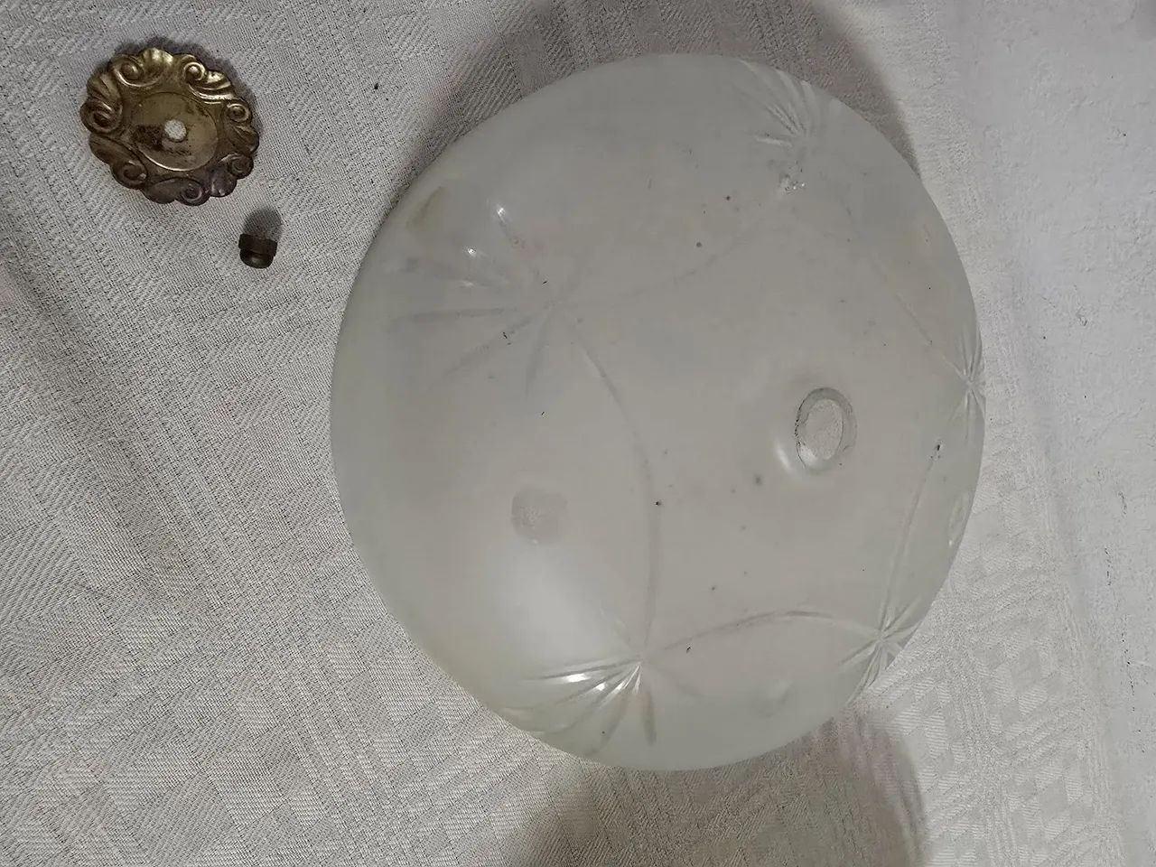 Cúpulas de vidro antigas para iluminação de teto - Foto 4