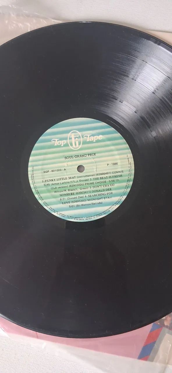 Lp soul grand prix 1986 usado - Foto 3