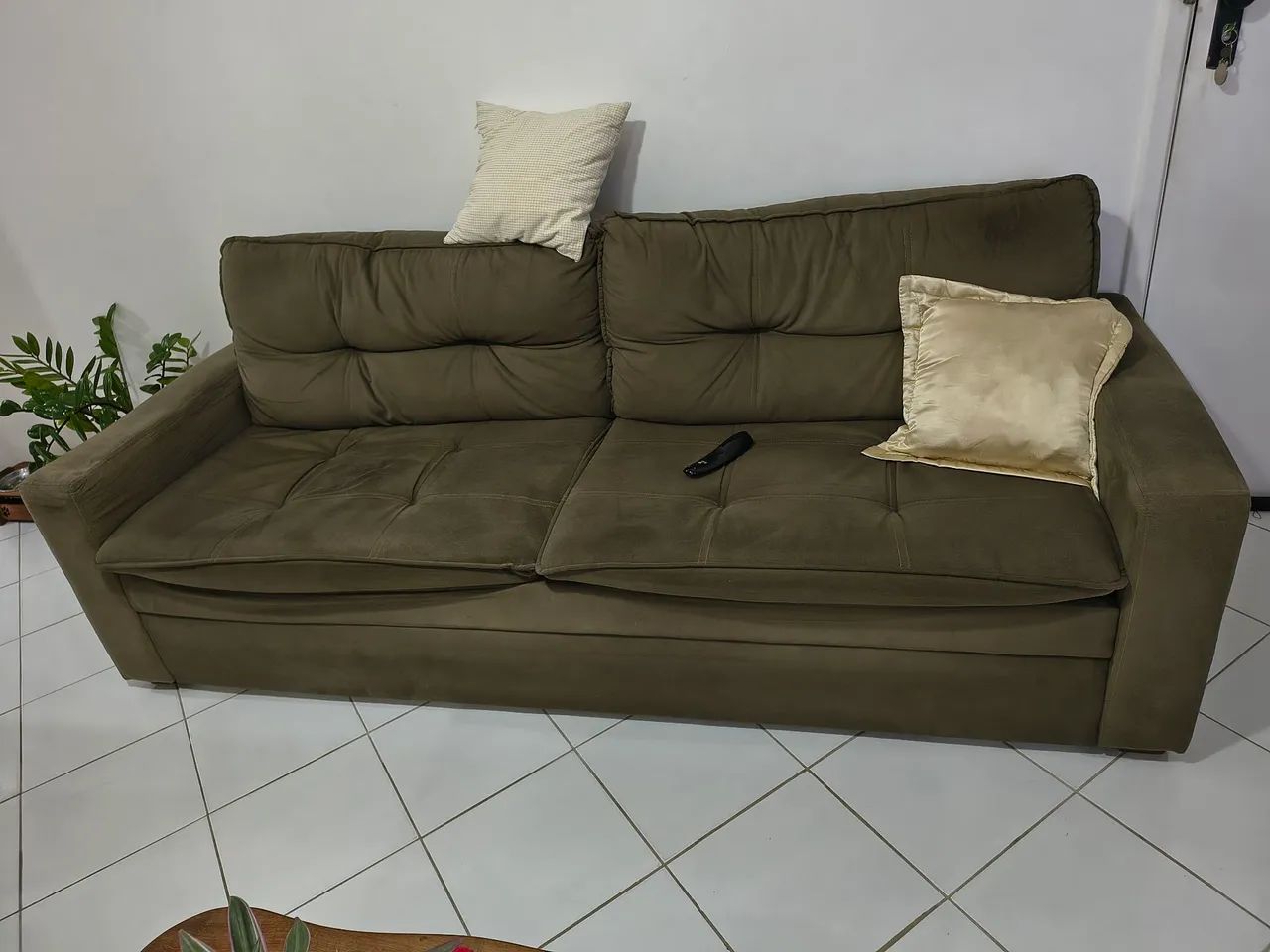 Sofá 2.20 M Cinza 