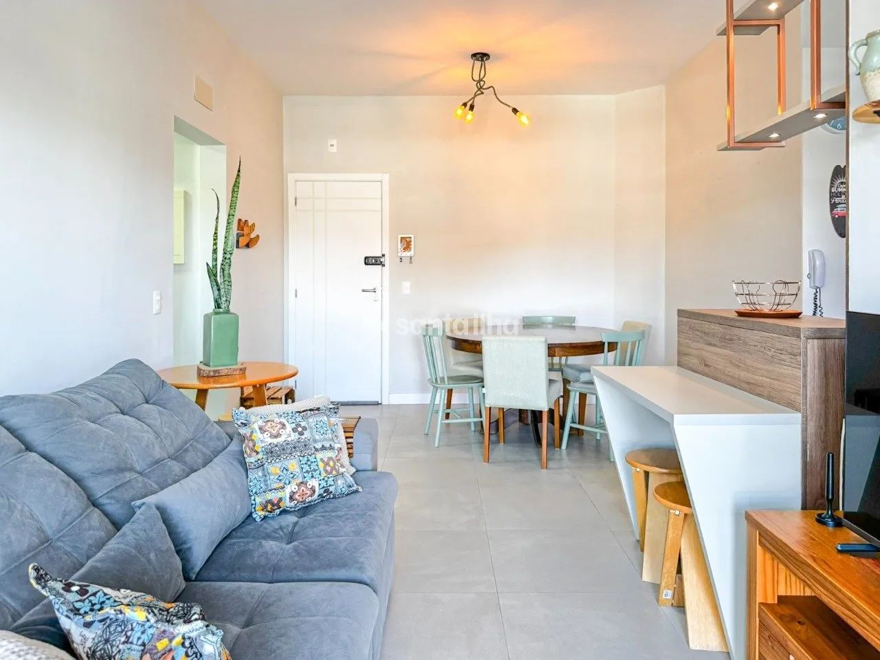Apartamento com 2 dormitórios para alugar, 72m² - Campeche - Florianópolis/SC - Foto 4