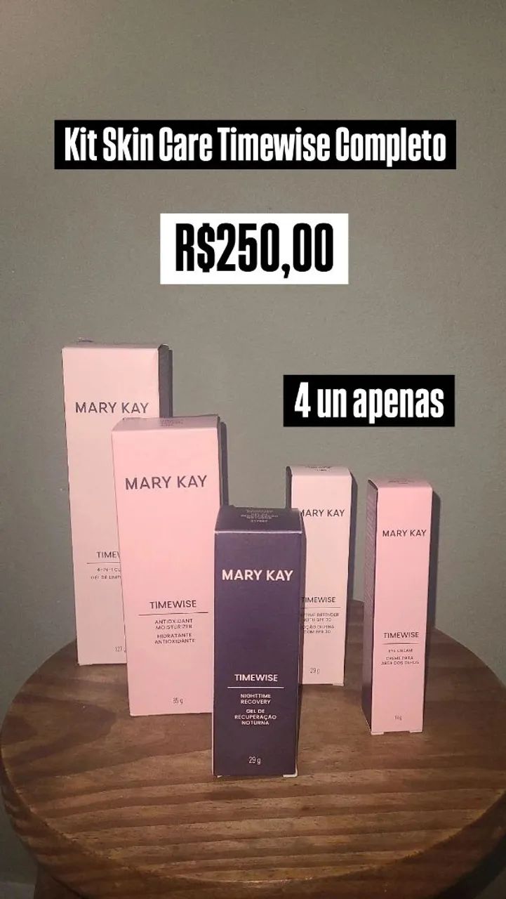Kit Completo Skin Care Timewise Mary Kay