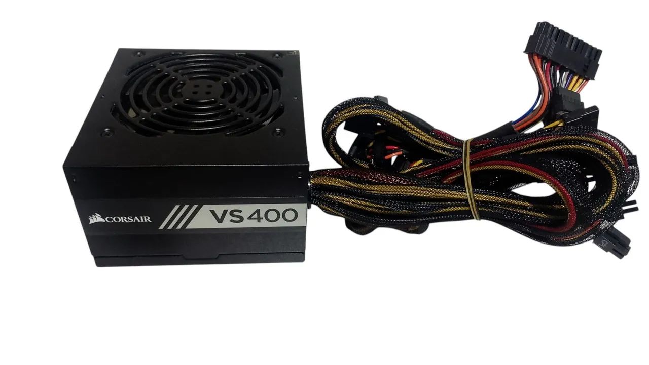 Fonte atx real Corsair vs400w 80 plus  - Foto 2
