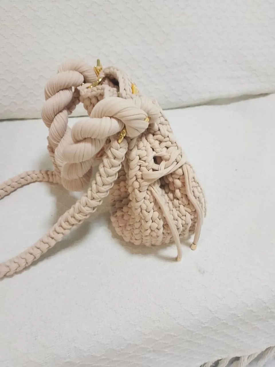 Bolsa nova de crochê - Foto 5