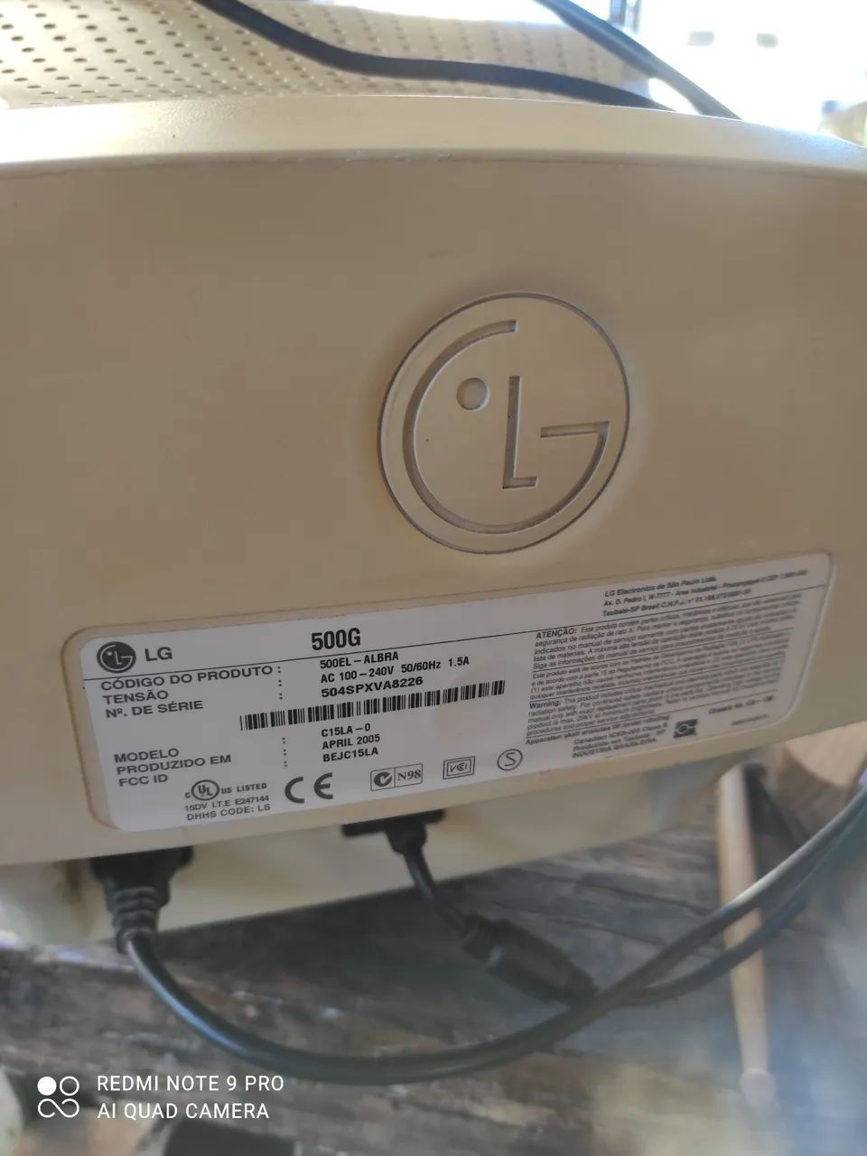 Monitor de Computador LG de tubo,Leia: - Foto 3