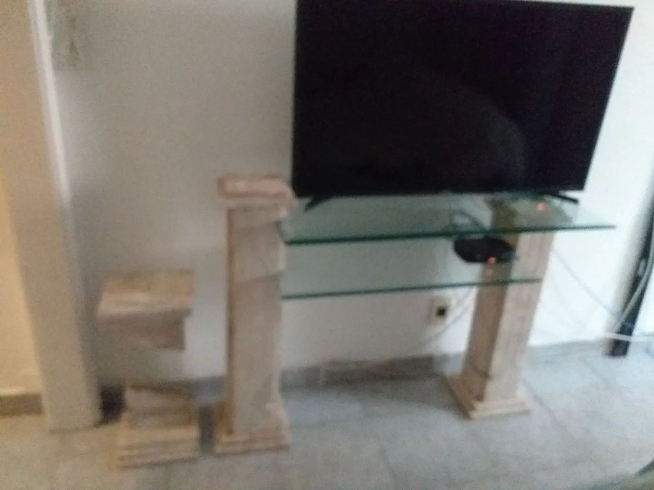 Rack em mármore   para tv e  decoração.  - Foto 2