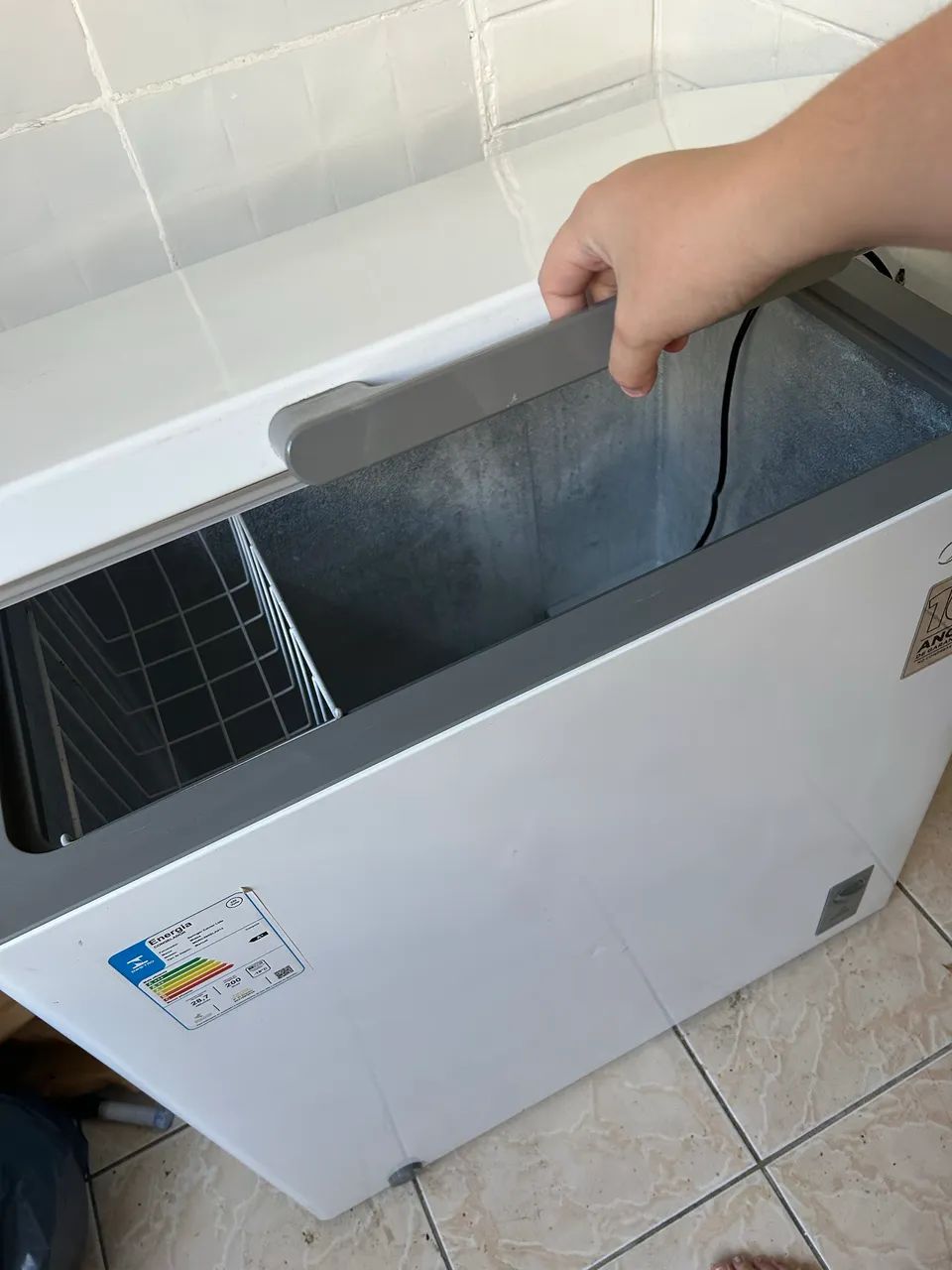 Freezer midea 200l
