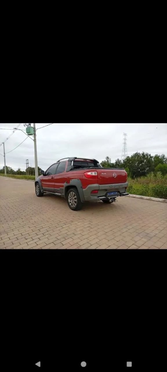 Fiat Strada Adventure Ext. 1.8 Dual. Flex CD 2016 - Foto 4