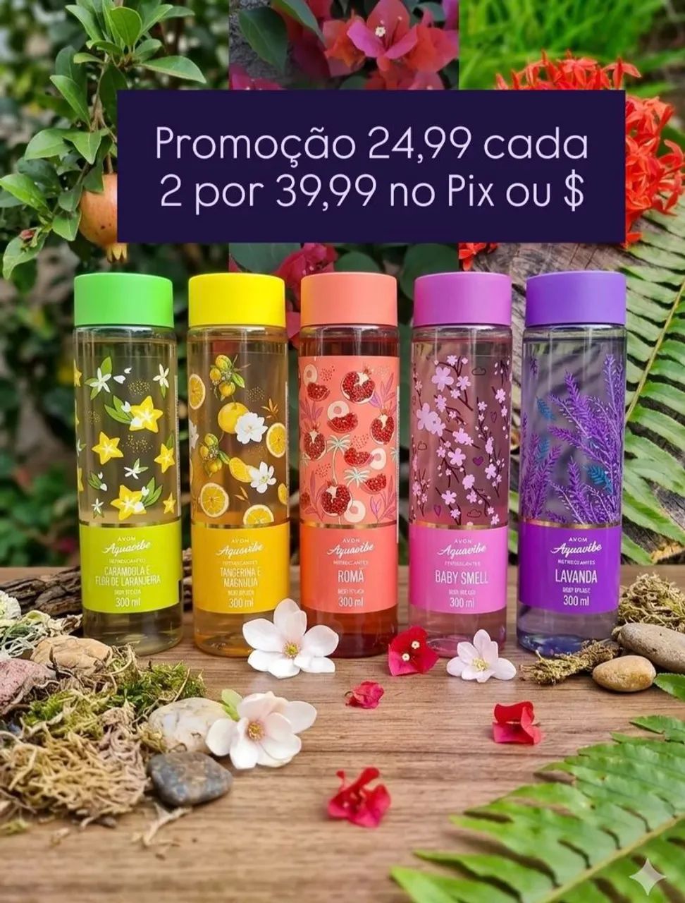 Aquavibes Avon queima de estoque 