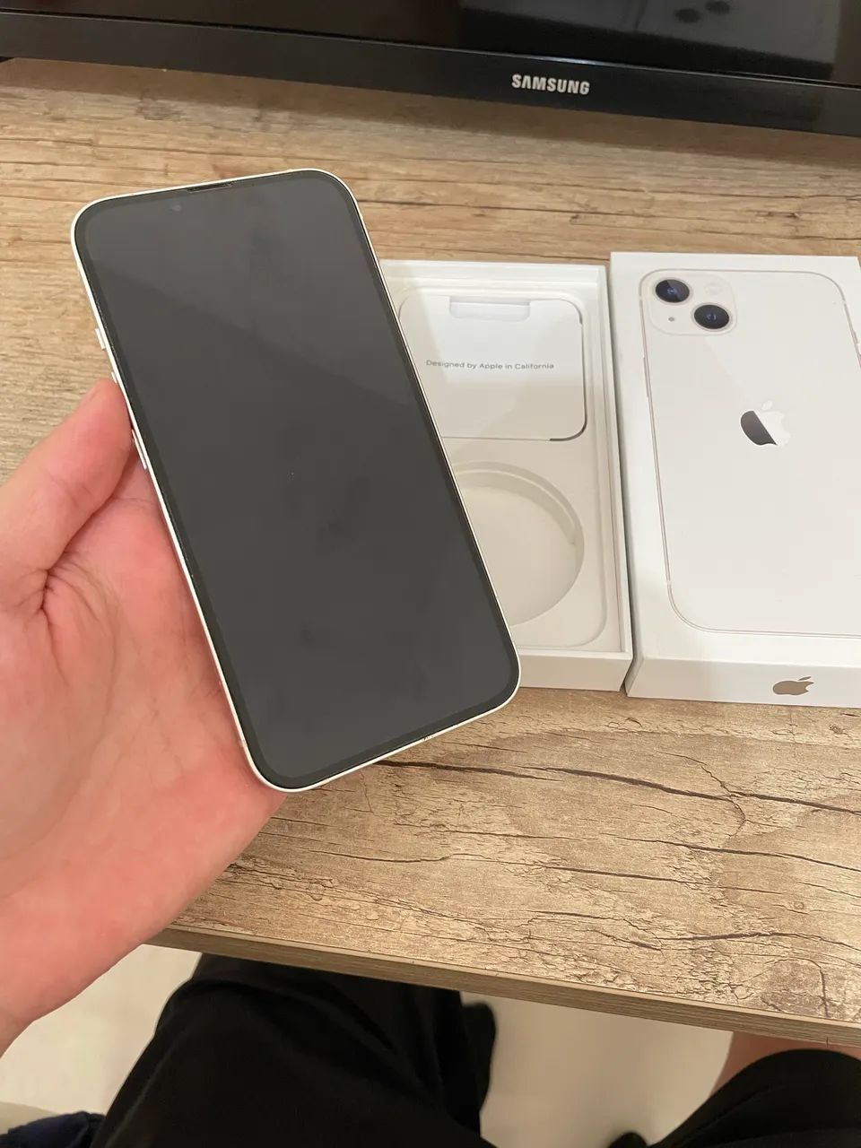 iPhone 13 branco 256g - Foto 3