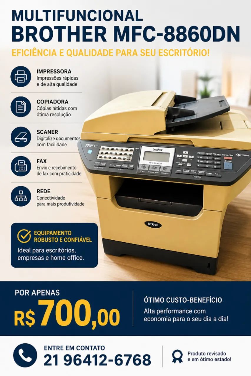 Multifuncional Bhother MFC 8860DN