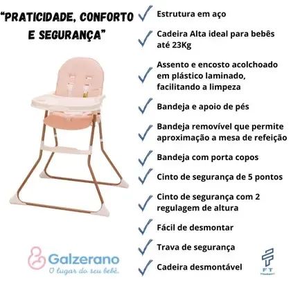 CADEIRA DE ALIMENTAÇÃO  - Foto 3