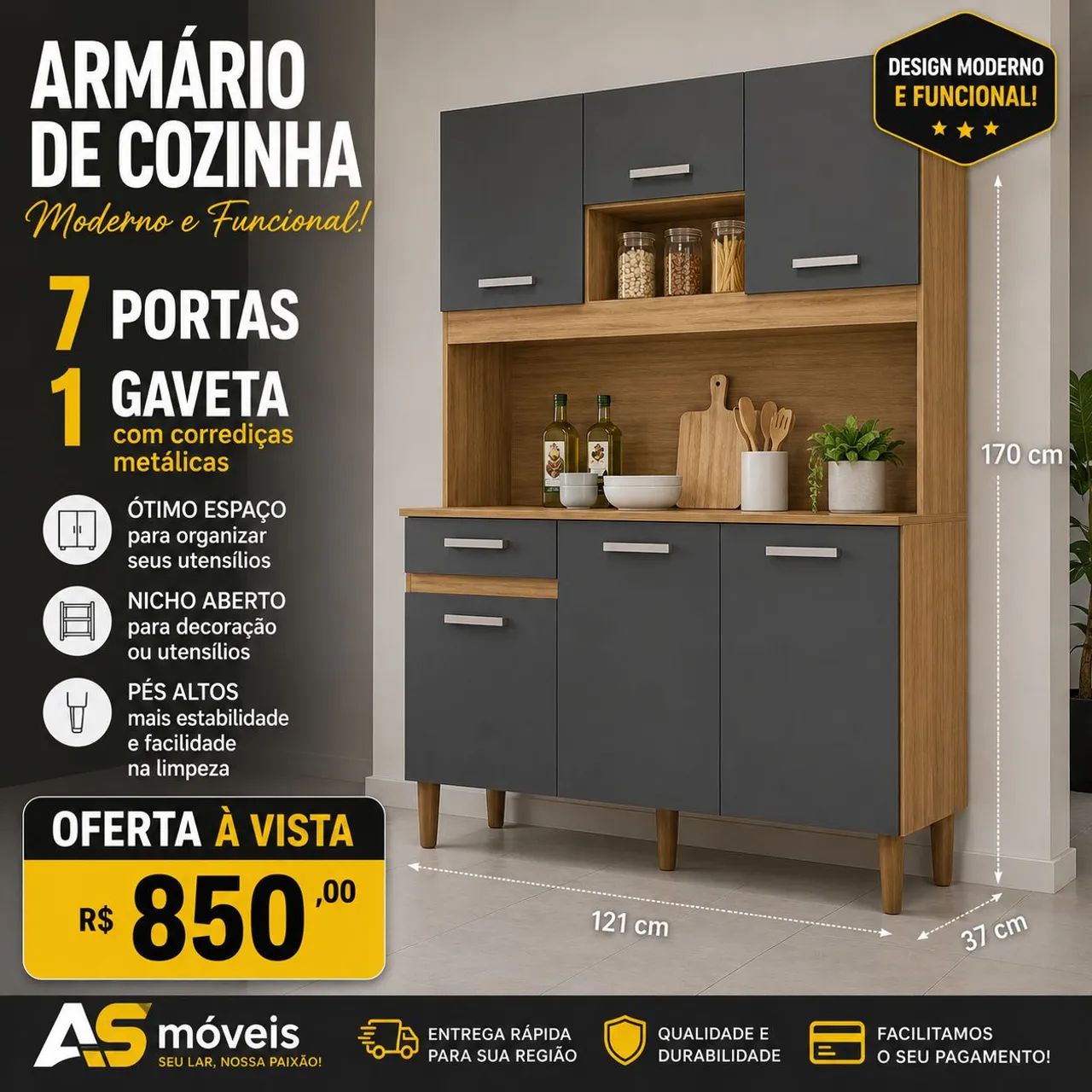 armário de cozinha 