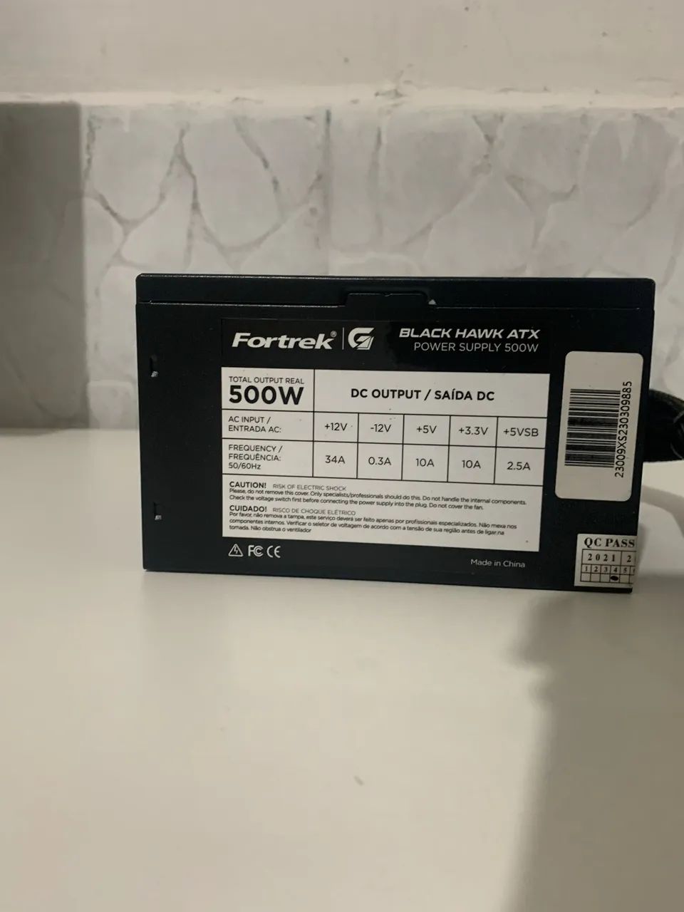 FONTE 500W BLACK HAWK - Foto 4