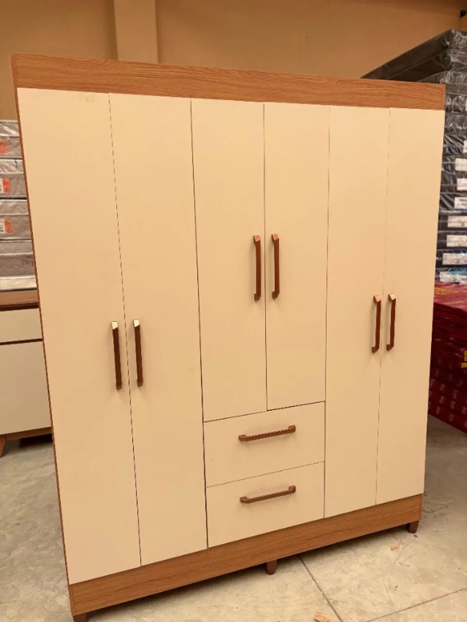 Guarda roupa star 6 portas a Pronta entrega 