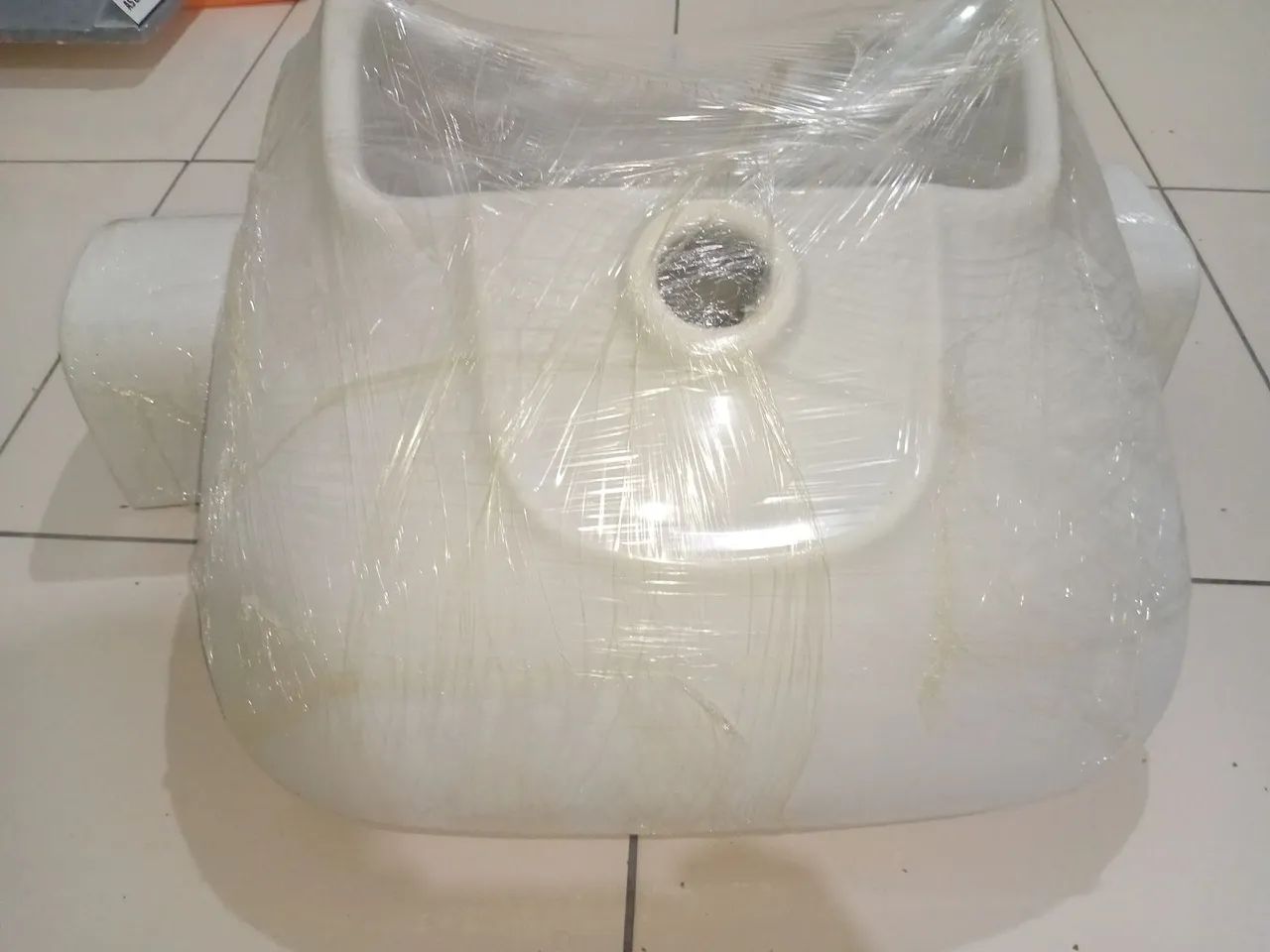 Lavatório Com Coluna Celite Like Branco - Foto 3