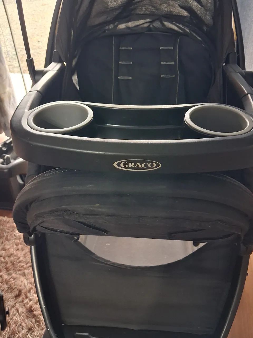 Bebê conforto + carrinho de bebê Graco - Foto 3