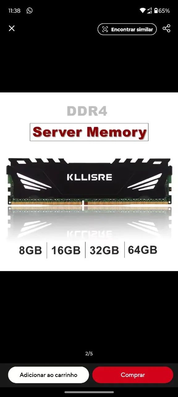 2x8 ram ddr4 2400mhz