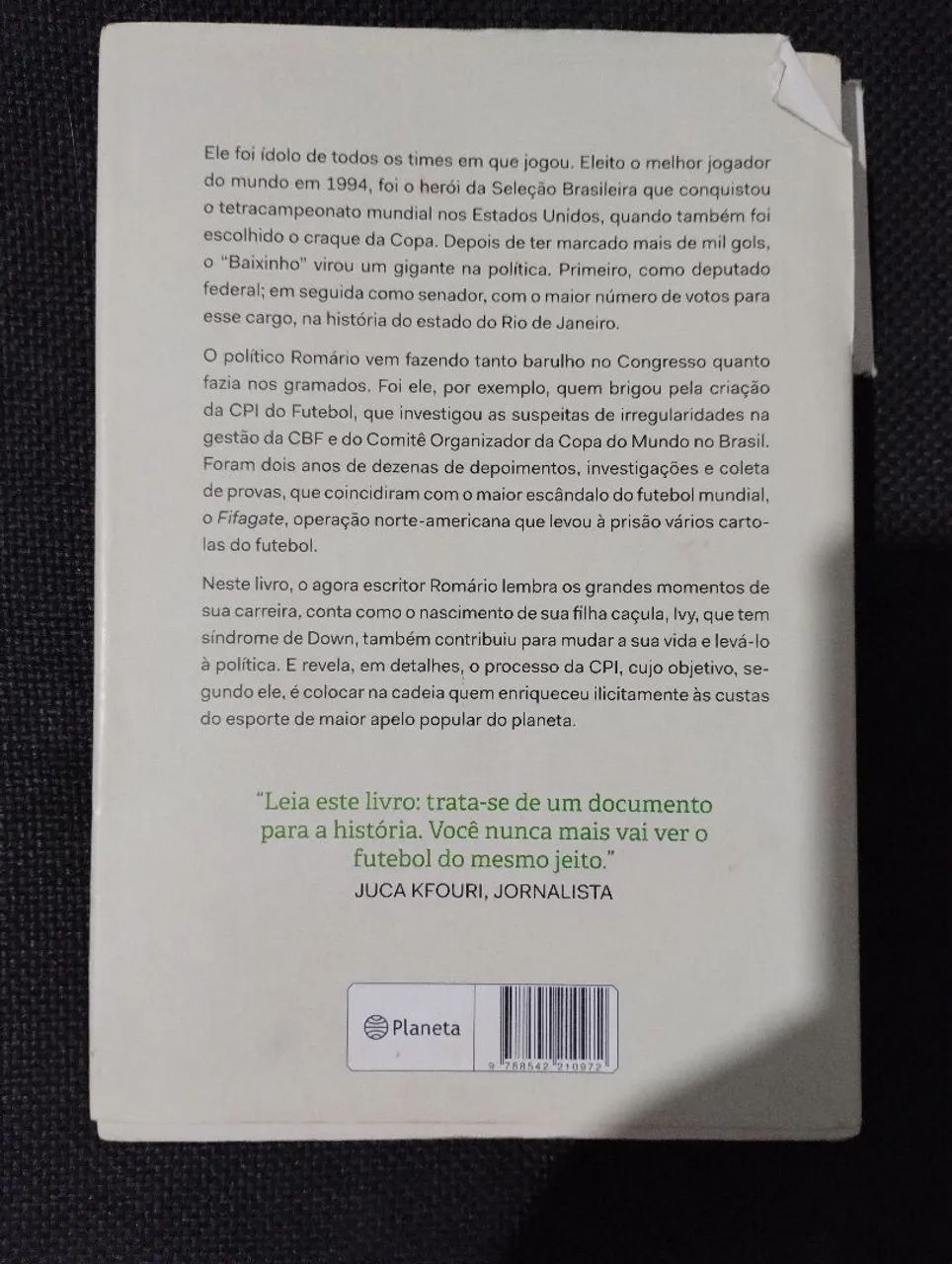 Livro do Romário  - Foto 2