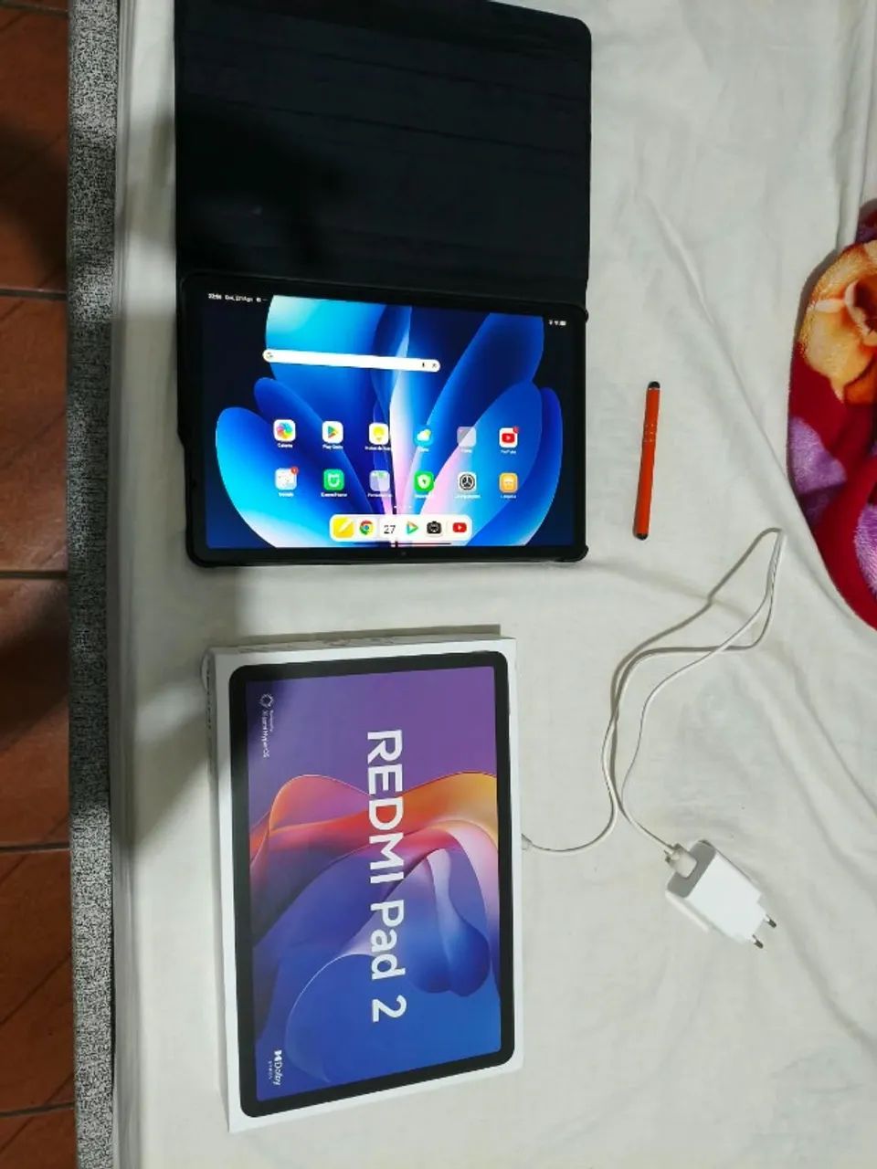 Tablet Xiaomi Redmi Pad 2 - Kit Completo (Com Capa e Caneta)